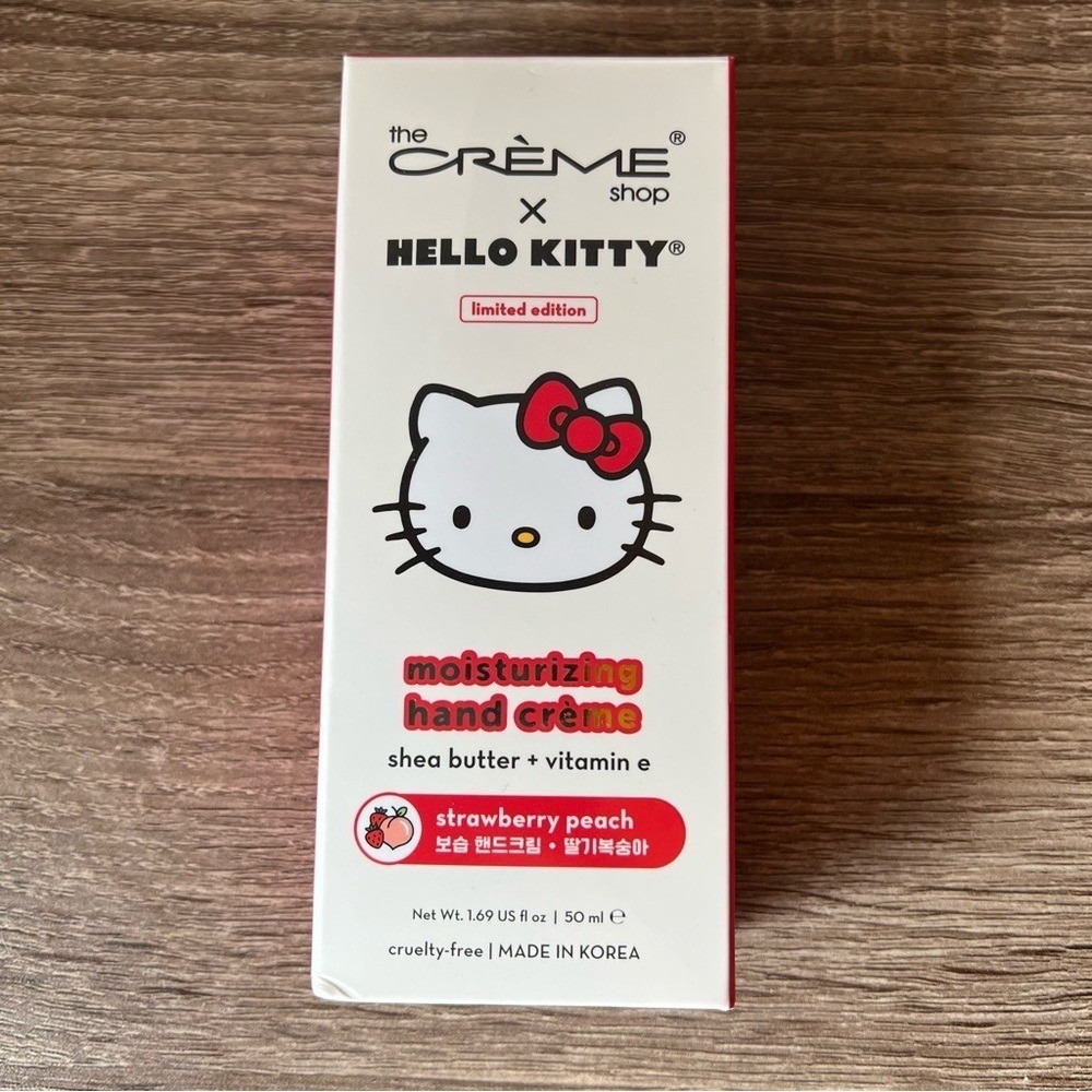 Hello Kitty Moisturizing Hand Shea Butter + vitamin e Crème